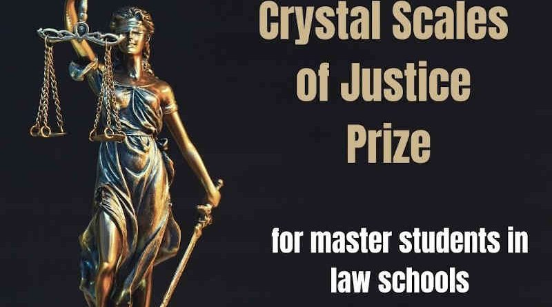 Junior Crystal Scales of Justice Prize. Photo: CEPEJ