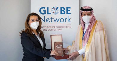 The launch event of Global Operational Network of Anti-Corruption Law Enforcement Authorities (GlobE Network) in New York on 3 June 2021. Photo: UNODC