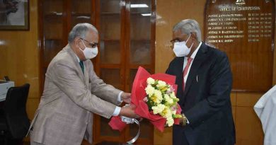 Arun Kumar Mishra, former Judge of the Supreme Court of India, joined as the new Chairperson of the National Human Rights Commission (NHRC) of India on June 2, 2021. Photo: NHRC