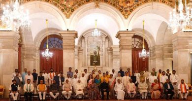 Portrait of Ministers in the Indian Government on July 7, 2021. Photo: PMO Office / Twitter