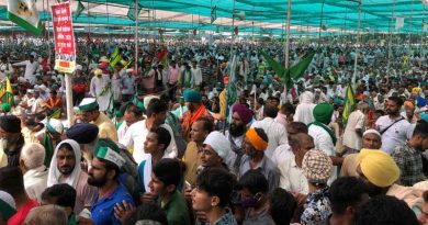 Indian farmers' protest rally (Kisan Mahapanchayat) in Muzaffarnagar, Uttar Pradesh (UP) on September 5, 2021. Photo: All India Kisan Sangharsh Coordination Committee (file photo)