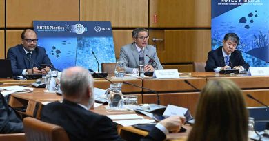 Over 400 participants from 46 countries in Africa attended the virtual NUTEC Plastics roundtable, held on 2 September 2021. (Photo: D.Calma/IAEA)