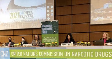 The third round of the Thematic Discussions of the Commission on Narcotic Drugs (CND) held from 19 to 21 October 2021. Photo: UNODC