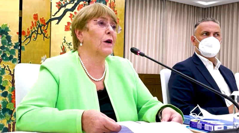 UN High Commissioner for Human Rights Michelle Bachelet. Photo: UN