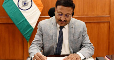 Rajiv Kumar takes charge as the Chief Election Commissioner of India on May 15, 2022. Photo: ECI