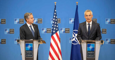 NATO Secretary General Jens Stoltenberg meeting the U.S. Secretary of State Antony Blinken at NATO Headquarters on September 9, 2022. Photo: NATO