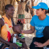 Priyanka Chopra Meets Malnutritioned Children of Kenya