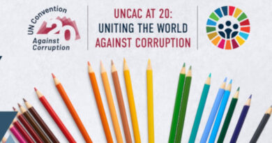 UNCAC at 20: Uniting the World Against Corruption. Photo: UNODC