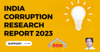 India Corruption Research Report 2023 (ICRR 2023) Project by RMN Foundation / RMN News Service