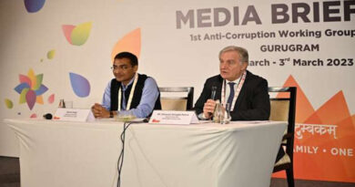 G20 Anti-corruption Working Group Meet on March 3, 2023 in India. Photo: PIB