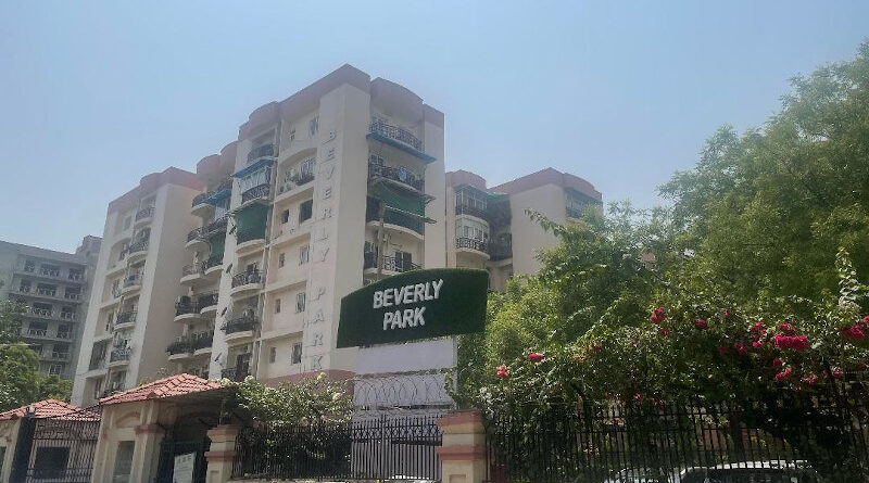 Jaypee CGHS (also known as Beverly Park), Plot No. 2, Sector 22, Dwarka, New Delhi 110 077. Photo courtesy: Residents