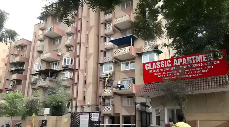 AIMO CGHS Ltd., Classic Apartments, Plot No 11, Sector 22, Dwarka, New Delhi 110 077. Photo: Residents