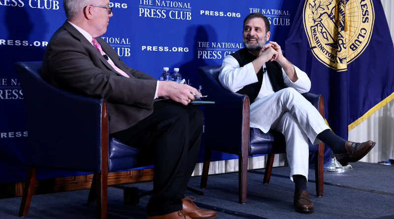 Rahul Gandhi on U.S. Visit in June 2023. Photo: Congress