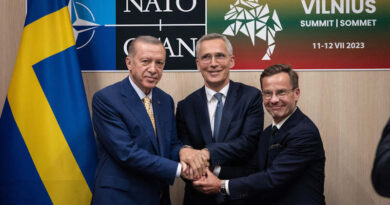 NATO Secretary General Jens Stoltenberg with President Erdogan and Prime Minister Ulf Kristersson. Photo: NATO (file photo)