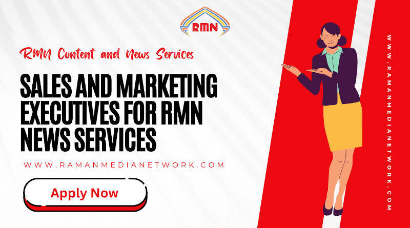 Sales and Marketing Executives for RMN News Services