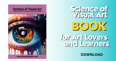 Science of Visual Art: Practice Guide to Sketching, Drawing, and Painting. By Surinder Shanker Anand of www.ShankyStudio.com