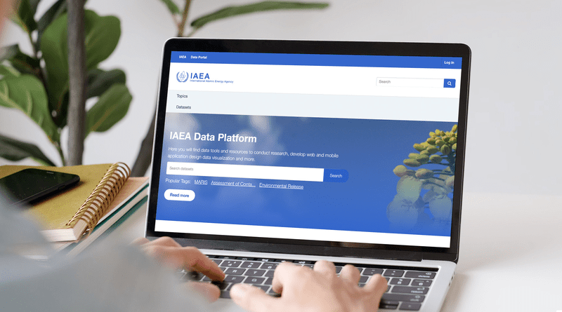 IAEA Data Platform. Photo: IAEA