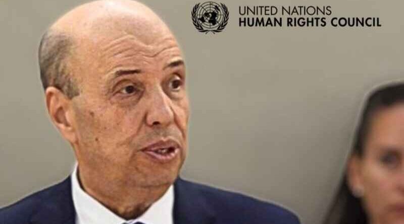 UN Human Rights Council Elects Omar Zniber as President. Photo: UN
