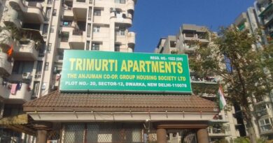 Anjuman CGHS (Trimurti Apartments) Plot No. 20, Sector 12, Dwarka, New Delhi 110 078. Photo courtesy: Residents