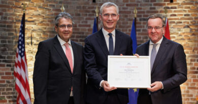 NATO Secretary General Receives Atlantik-Brücke Award in Berlin