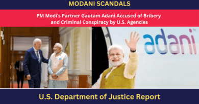 PM Modi’s Partner Gautam Adani Accused of Bribery and Criminal Conspiracy by U.S. Agencies. Photo: Joe Biden, Narendra Modi