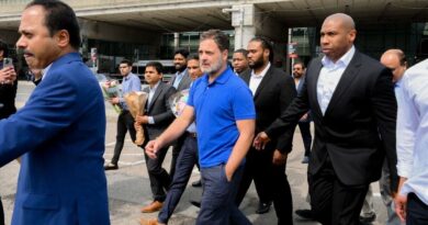 Congress leader Rahul Gandhi in USA April 20, 2025. Photo: Congress