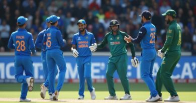 AI-generated image of India-Pakistan cricket match. Photo: RMN News Service