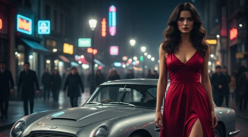 Representational image of a Bond Girl in the upcoming James Bond movie created with Google AI. Photo: RMN News Service
