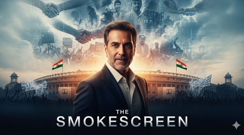A Call to Filmmakers Worldwide: “The Smokescreen” – A Global Political Thriller in the Vein of The Godfather. AI-generated image. By Rakesh Raman / RMN News Service