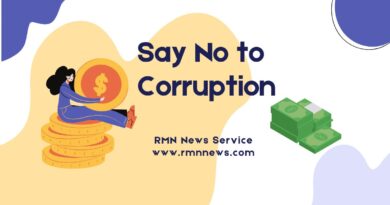 Say No to Corruption. Photo: RMN News Service