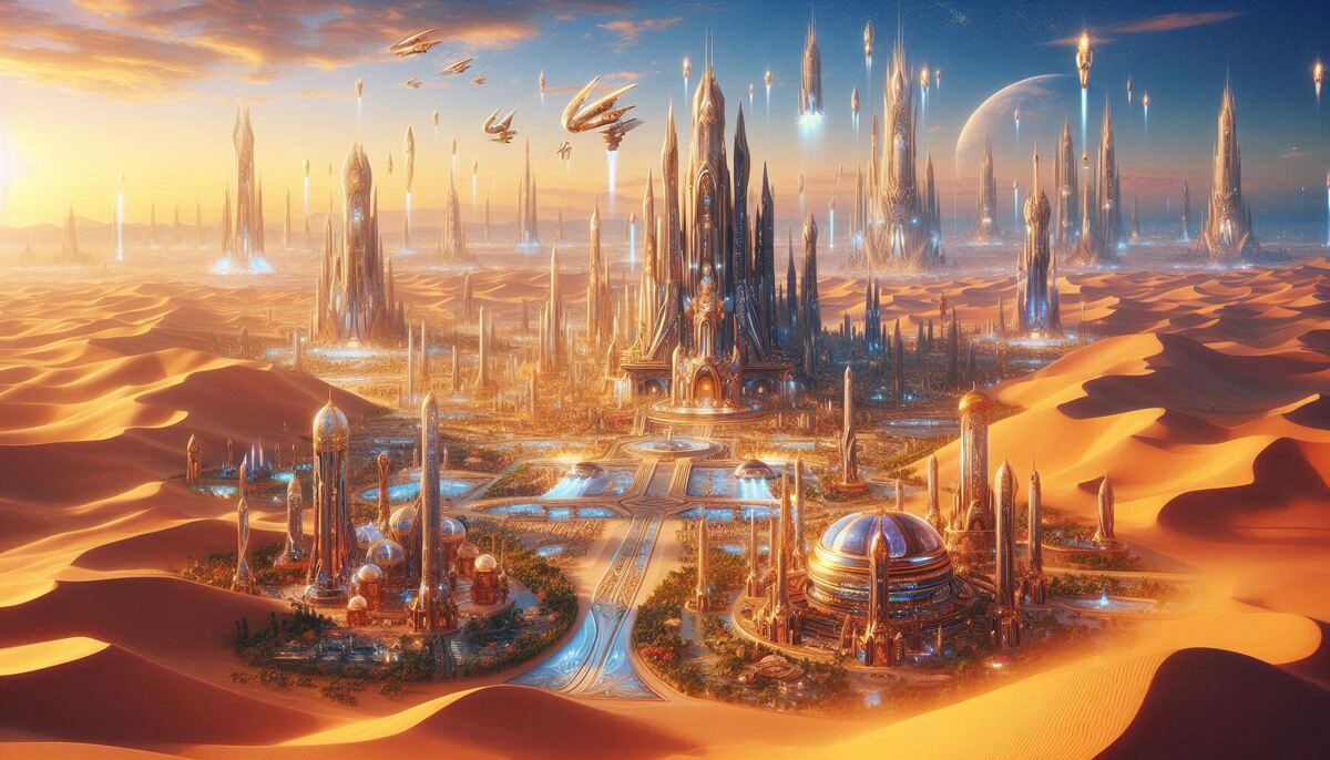 Robojit and the Sand Planet | A Global Transmedia Entertainment Franchise | By Rakesh Raman (Representational AI-generated image)