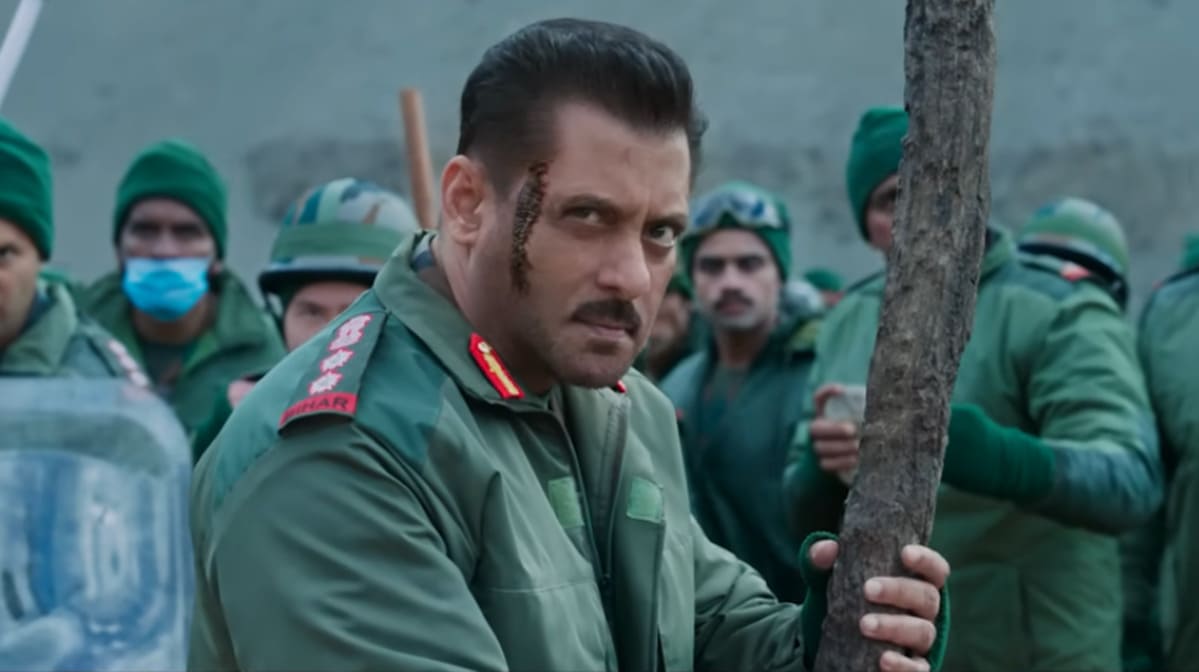 Screengrab from the Trailer of Salman Khan’s Bollywood Film Battle of Galwan