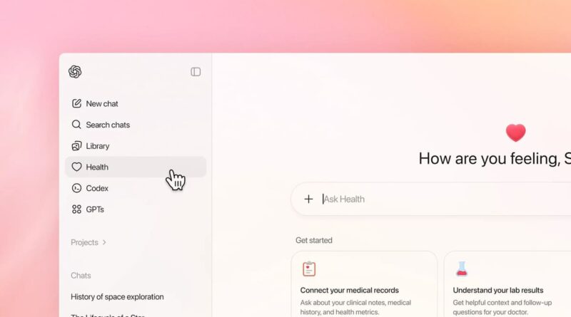 OpenAI Launches “ChatGPT Health”. Photo: OpenAI