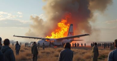 Representational AI-generated Image of a Plane Crash | RMN News Service
