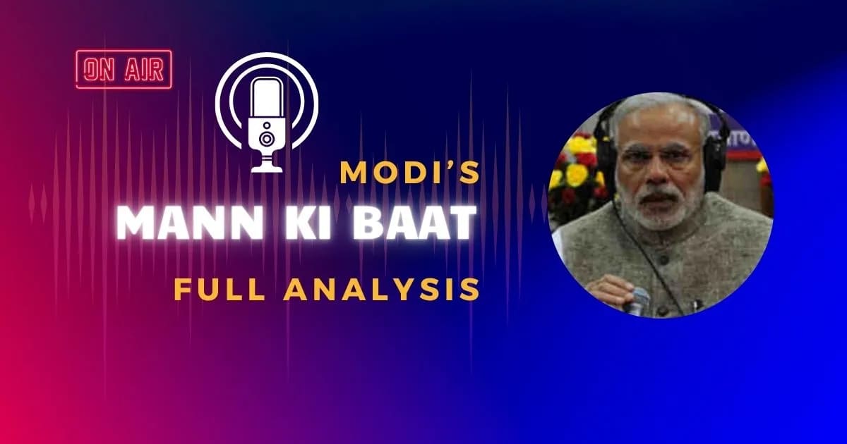 Mann Ki Baat radio program of India’s prime minister (PM) Narendra Modi | RMN News Service