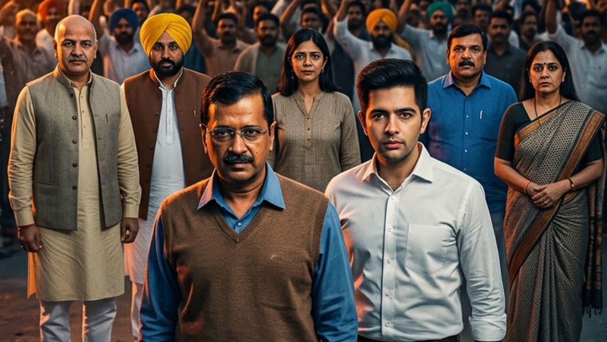 Representational AI-generated Image of AAP Gang War | RMN News Service