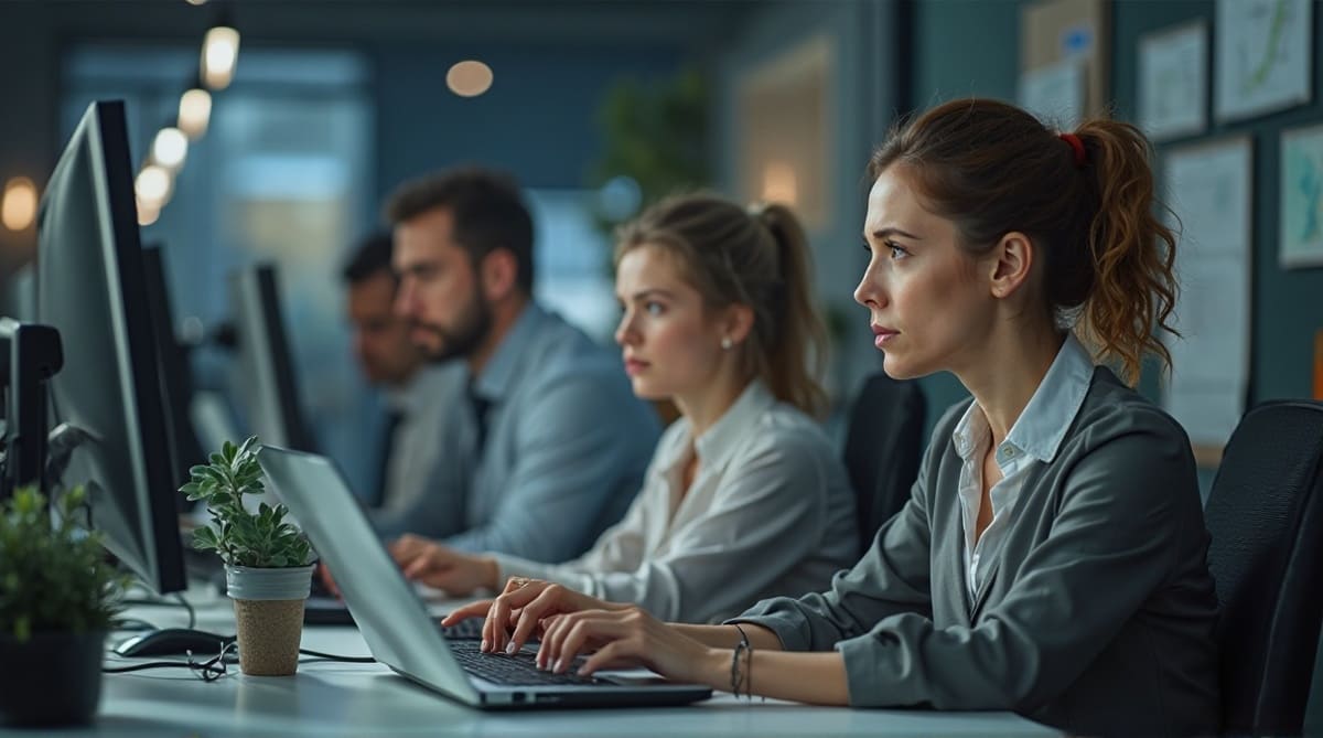 Representational AI-generated Image of Office Workers | RMN News Service