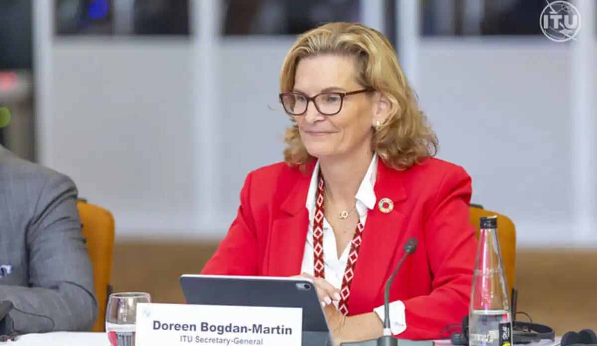Global Leaders Warn of Potential “Digital Pandemic” . ITU Secretary-General Doreen Bogdan-Martin. Photo: ITU