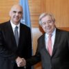 United Nations Secretary-General António Guterres meets Council of Europe Secretary General Alain Berset to discuss strengthening international diplomatic cooperation