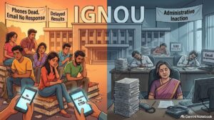IGNOU VC Ignores Student Crisis Notice